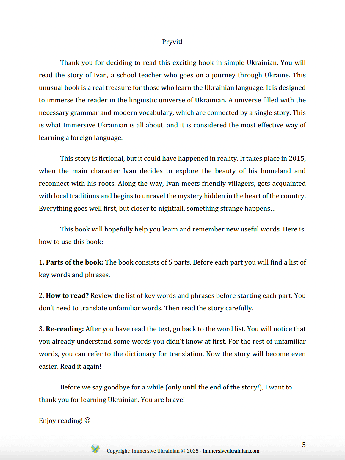 Learn Ukrainian Easy Immersive Story product image (4)