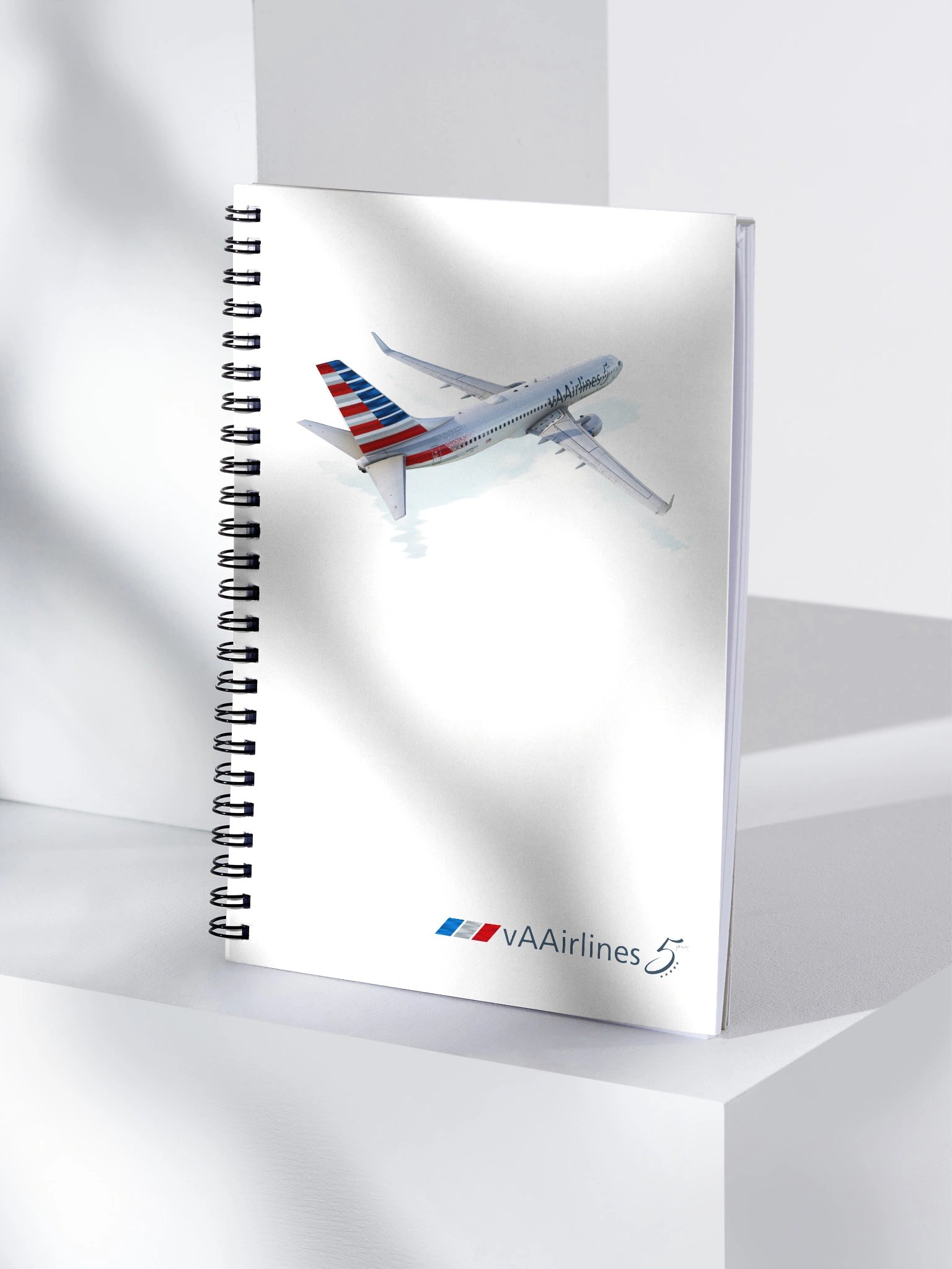 B737 5 Year Watercolor Notebook product image (4)