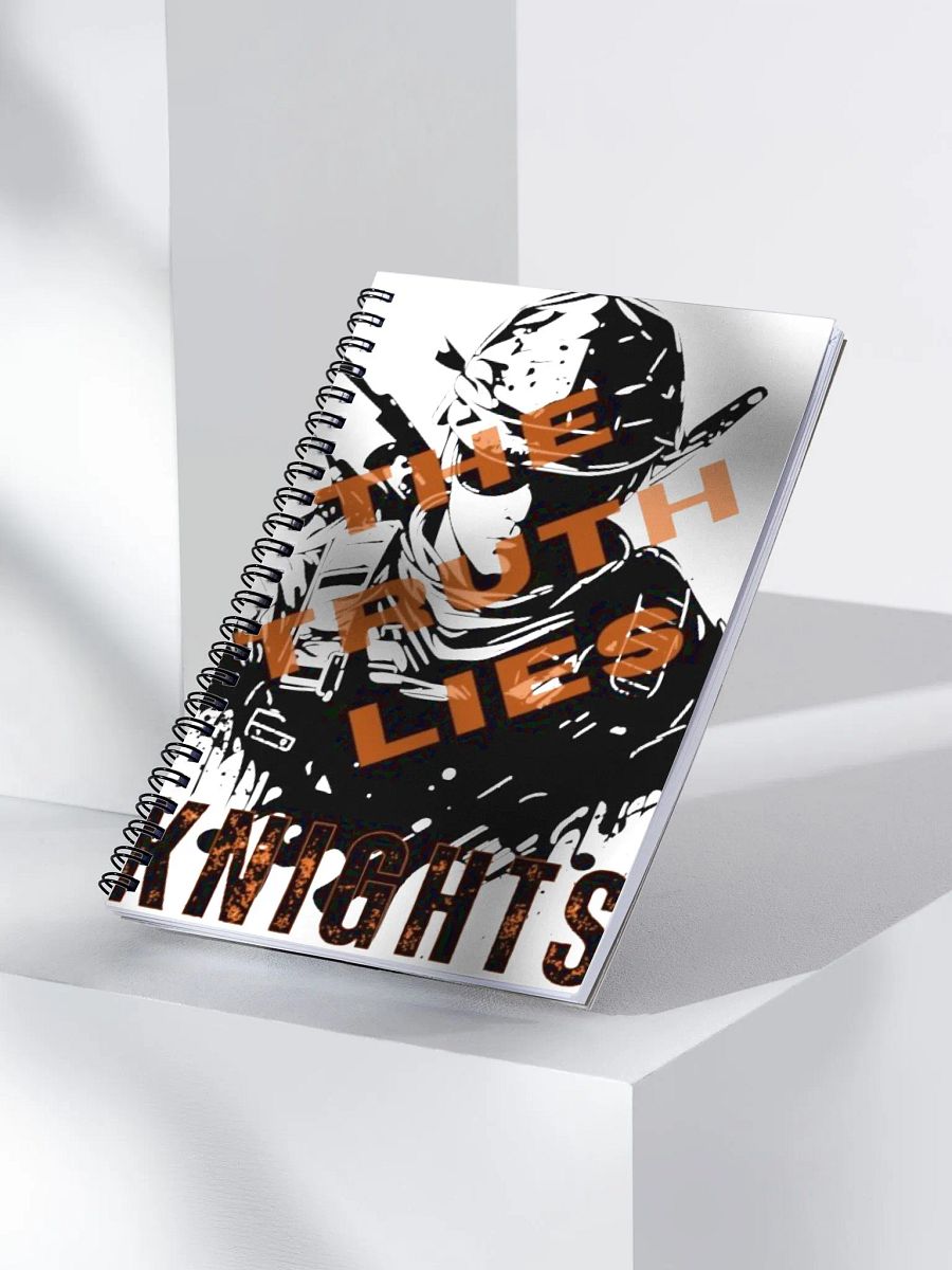 The Truth Lies Spiral Notebook product image (3)