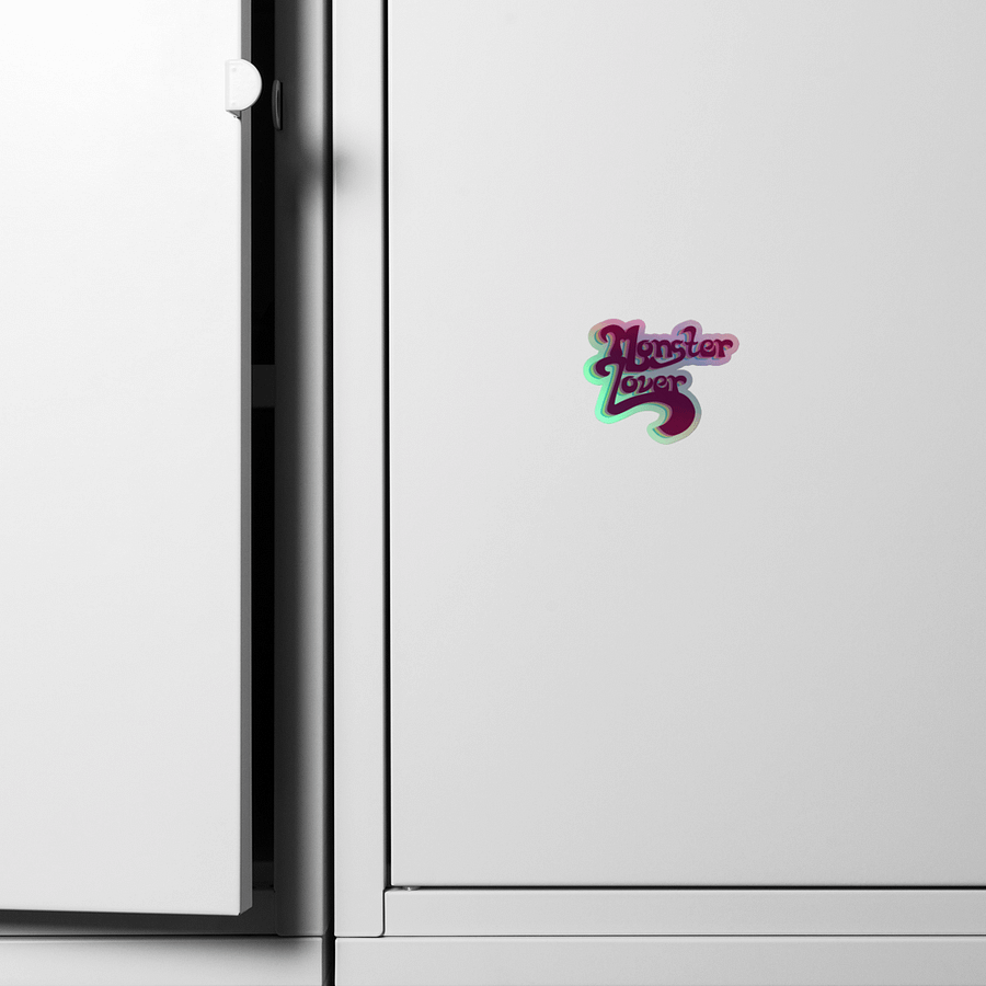 Monster Lover Holographic Sticker product image (6)