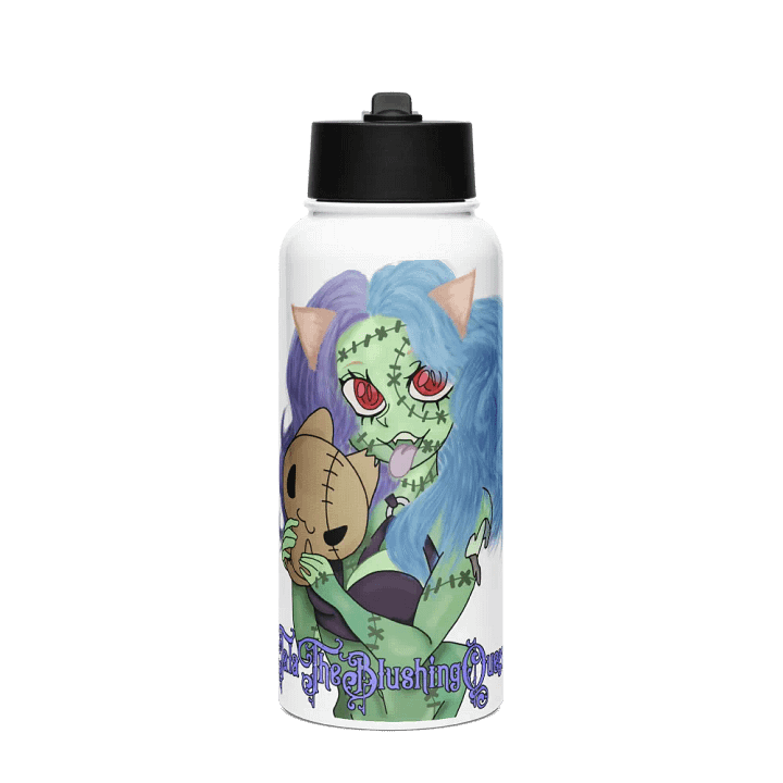 Patchwork Playful Spirit Stainless Steel Water Bottle product image (1)