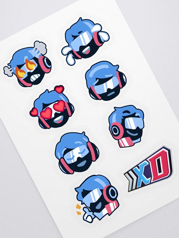 Spin Rhythm XD Jim Rhythm Sticker Sheet product image (1)