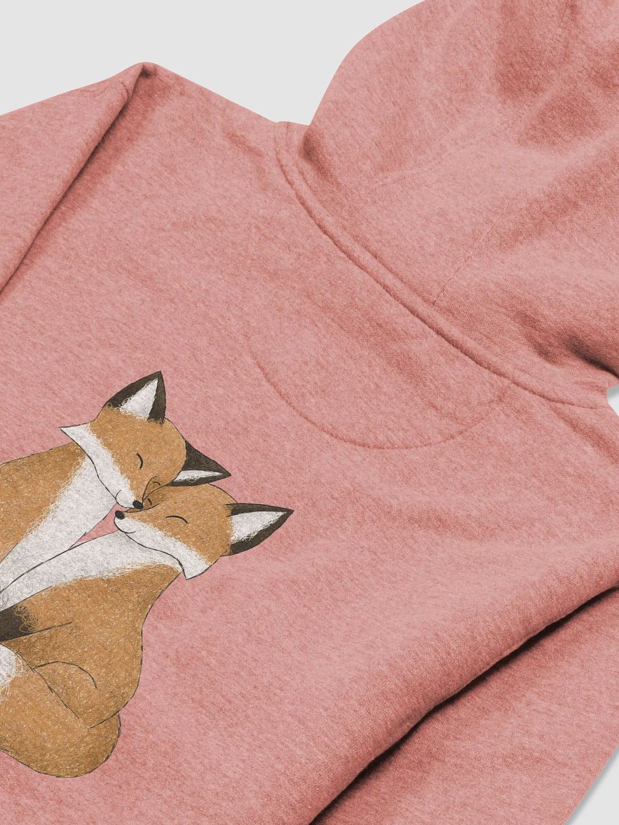 Foxy Love Unisex Hoodie (Light Colours) product image (4)