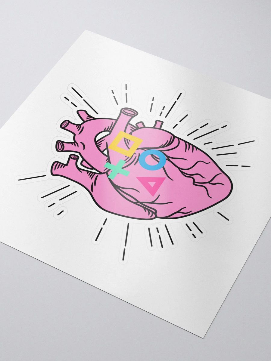 Heart Of Game Sticker product image (3)