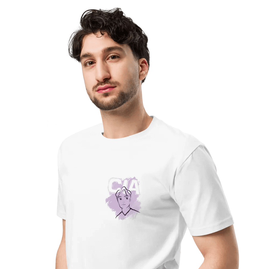 CIA David Unisex Premium T-shirt Purple product image (5)