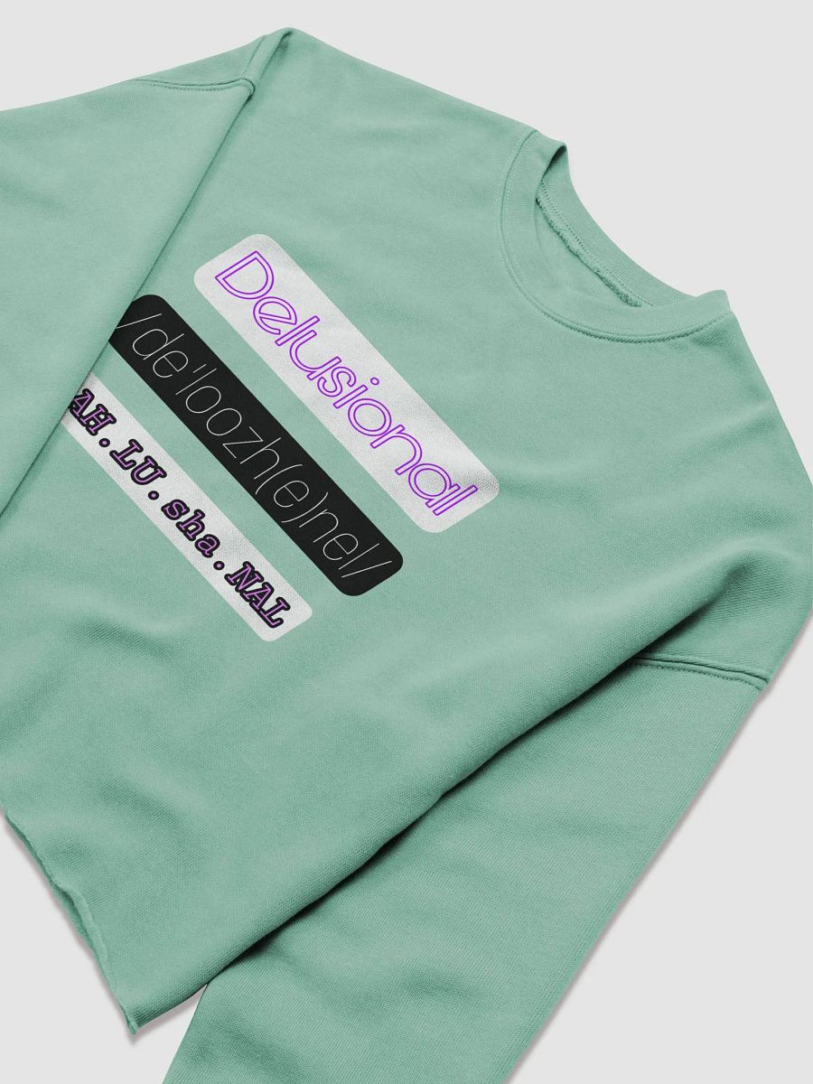 Delusional Crop Top Sweater product image (16)