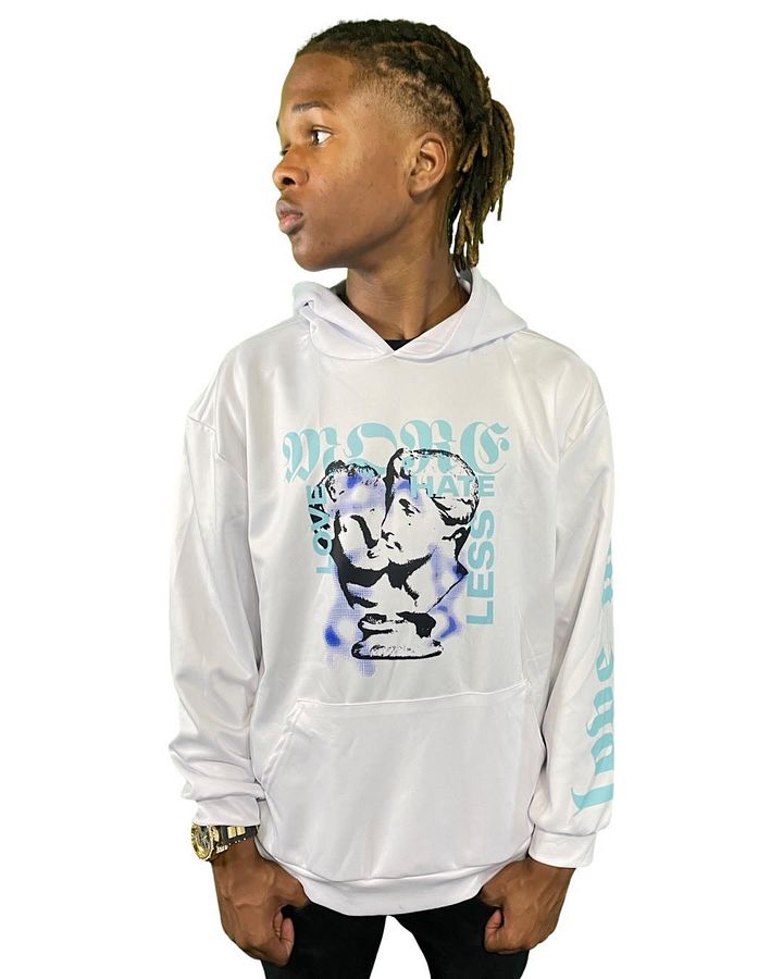Love More, Hate Less Hoodie product image (1)