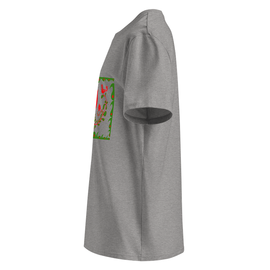 Hungarian Folk Art Red Tulip T-Shirt product image (3)