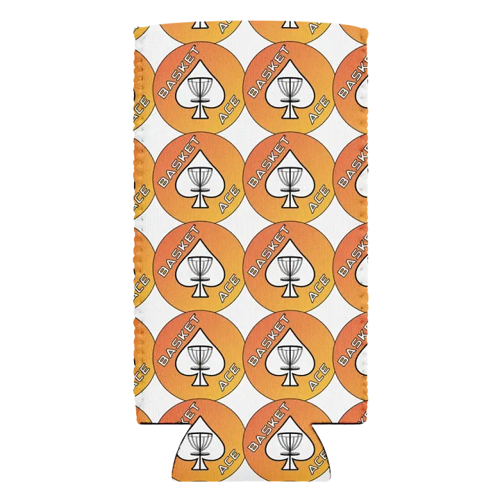 Basket Ace (Circle) Tall Boy Koozie product image (1)
