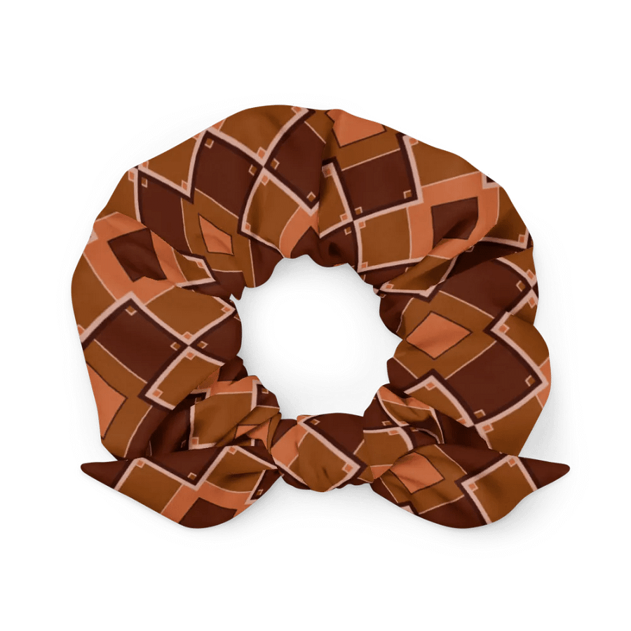 Chocolate Cake Pattern Scrunchie product image (1)