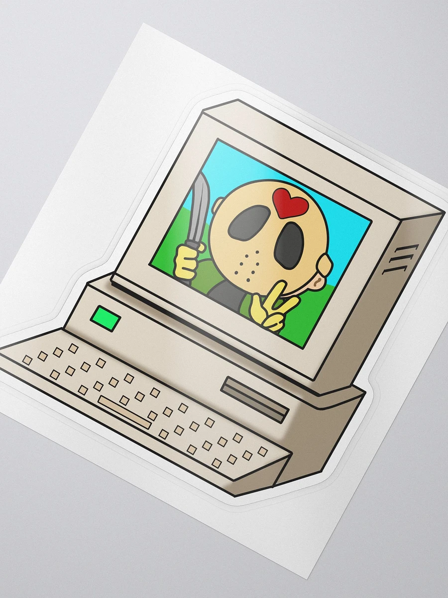 Friday the 13th Love Sticker product image (2)
