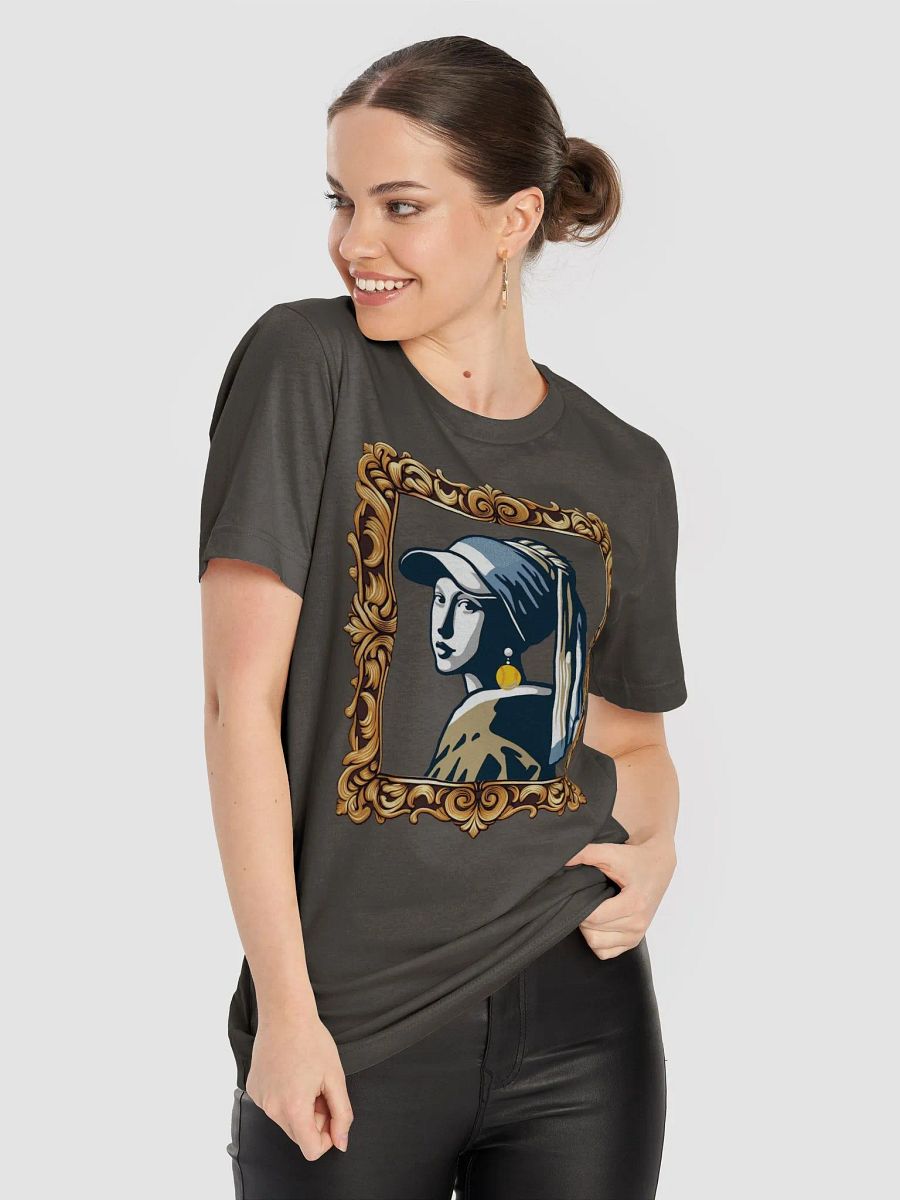 Softball Girl With A Pearl Earring T-Shirt product image (5)