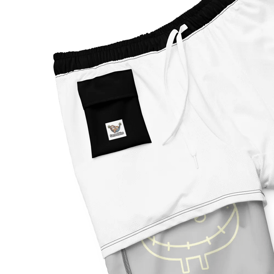Sunny Faces All-Over Swim Trunks product image (6)