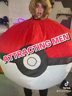 Reposting bc this didnt get any love last time and I worked really hard 🥲 #streamerforyou #funnyclips #howtoattractaman #funnygirl #pokeballoutfit #funnycosplay 