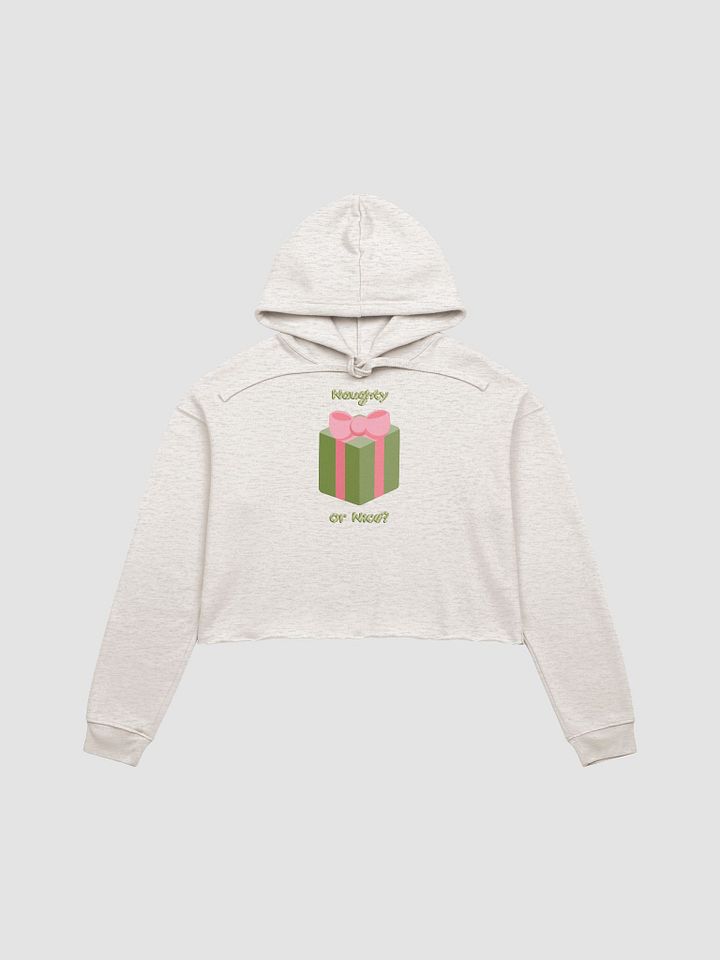 Green Gift Cropped Hoodie product image (2)