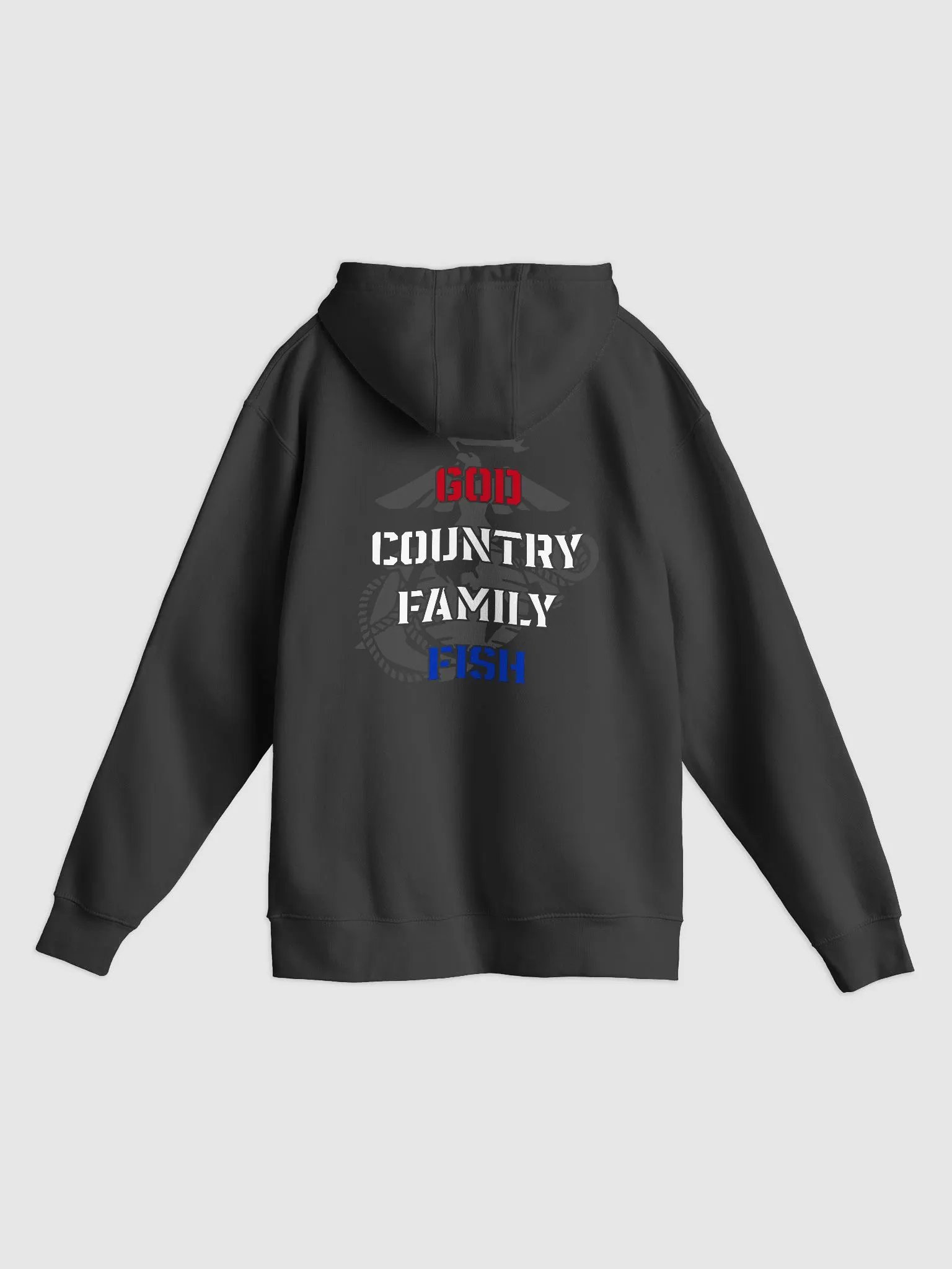 God Country Family Fish Hoodie product image (2)