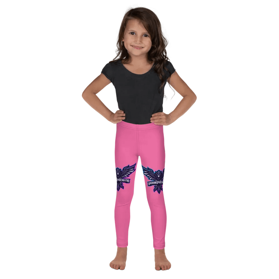 pink kids leggings product image (1)