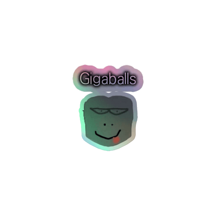 Gigaballs Neon sticker product image (1)