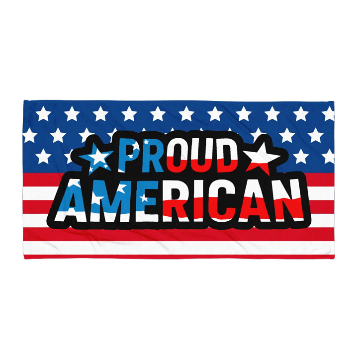 Towel: Proud American product image (1)