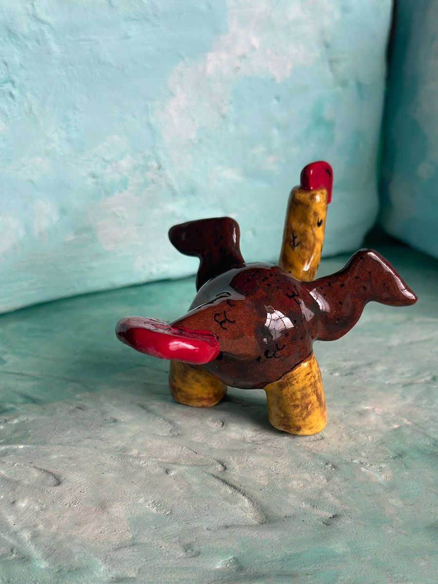 Turkey Oviraptor Ceramic Spill product image (3)
