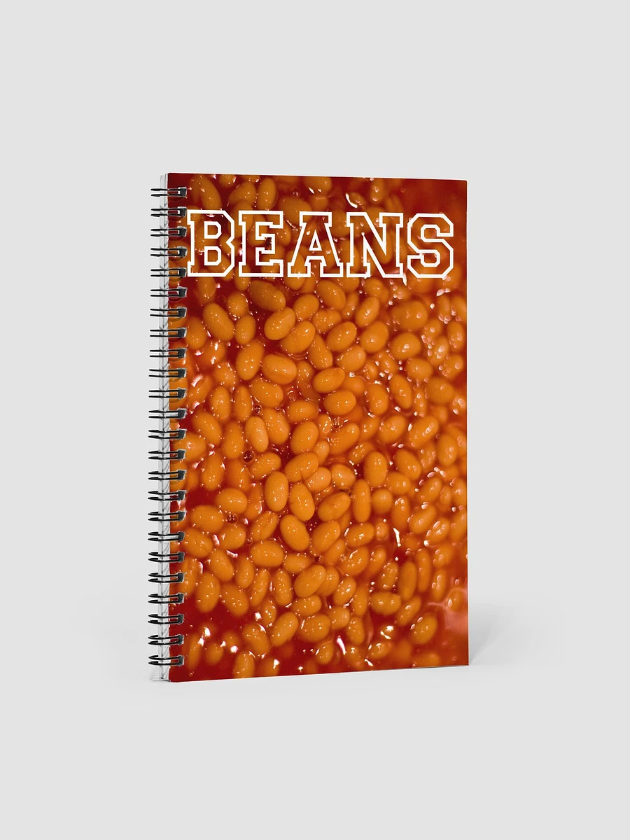 Beans U spiral notebook product image (2)