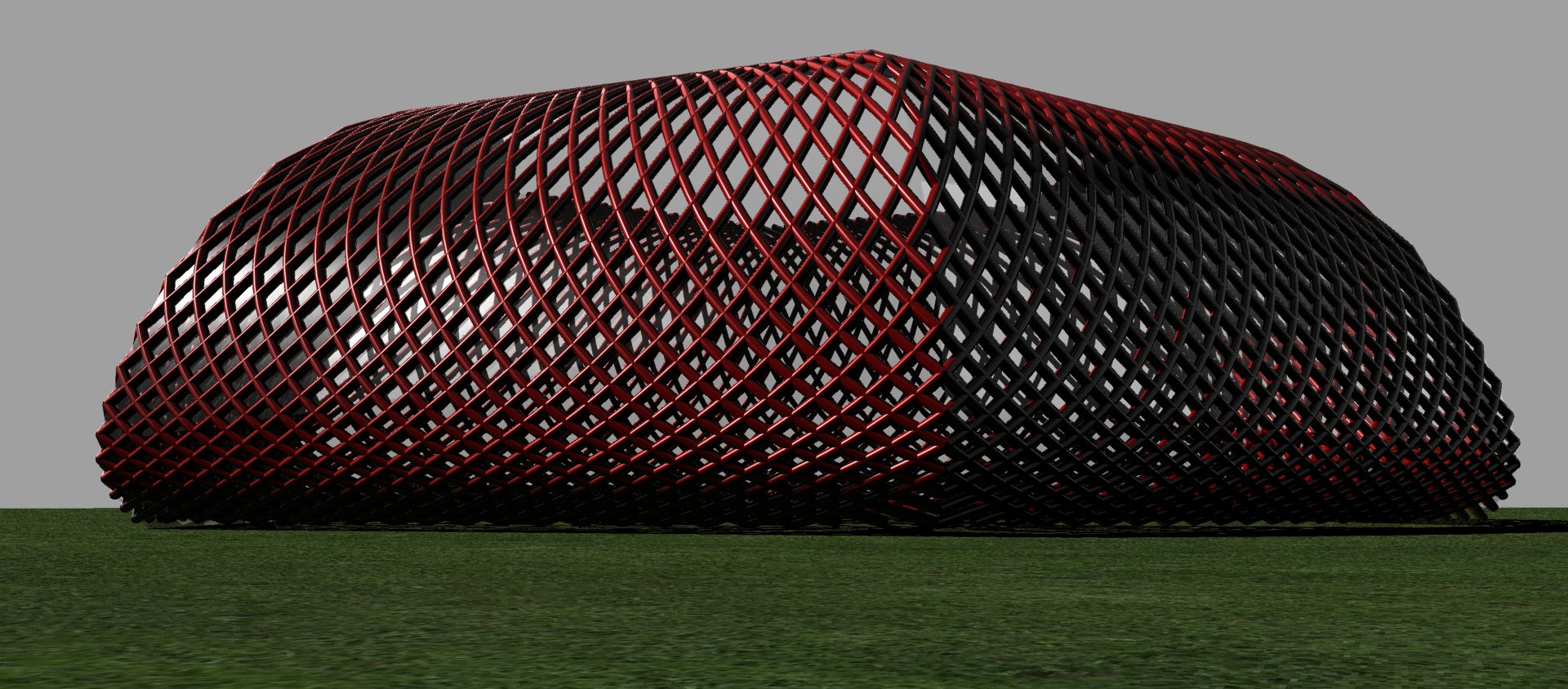 Stadium Parametric Facade Design Grasshopper Rhino Files Download product image (3)