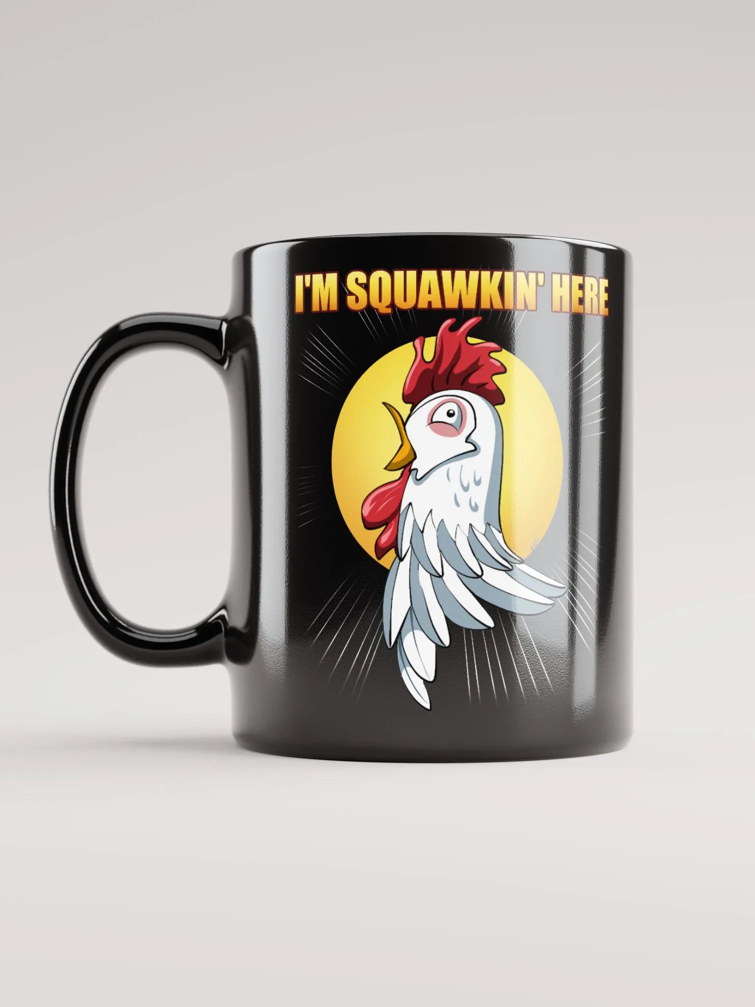 I'm Squawkin' Here (Closeup) - Mug product image (1)