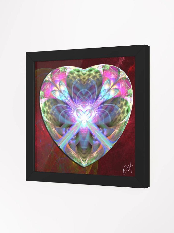 Bright Heart - Framed Matte Poster product image (2)