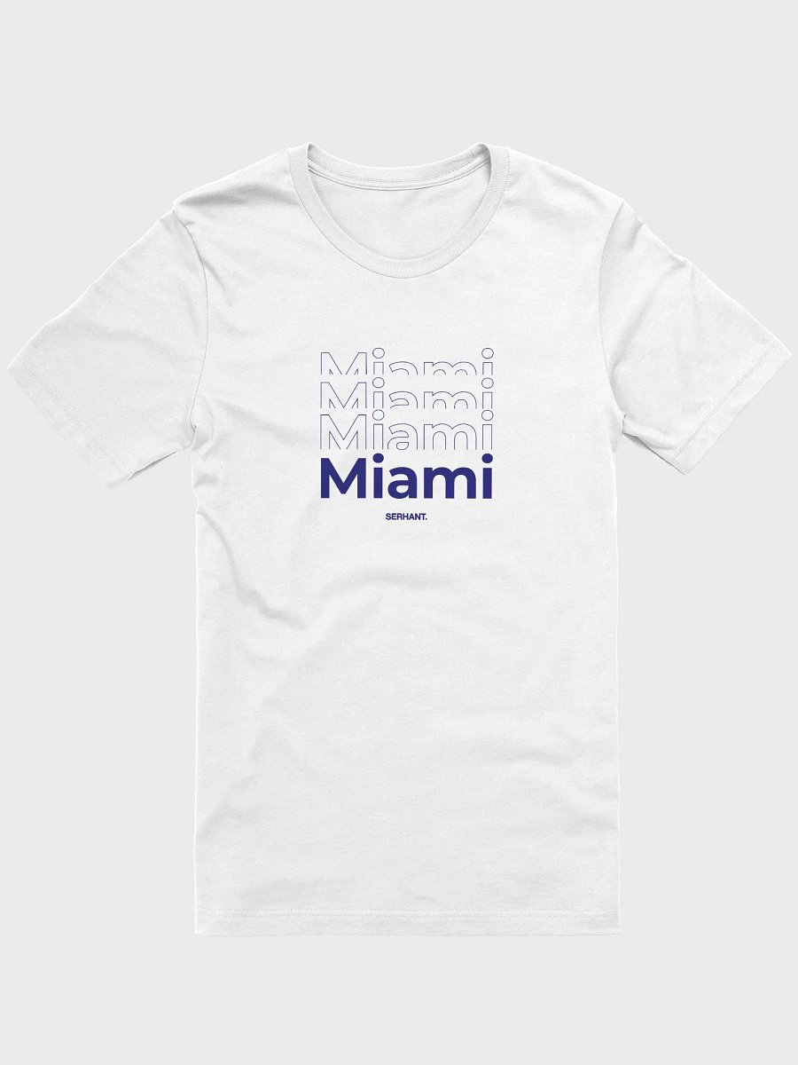 SERHANT. Miami White T-Shirt product image (1)