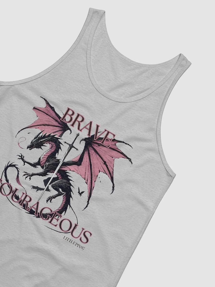 Brave & Courageous Dragon Mens Tank product image (4)