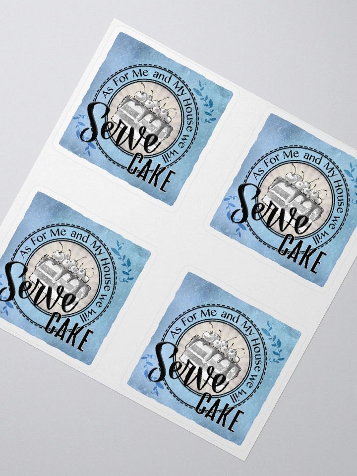 Serve Cake Stickers product image (4)