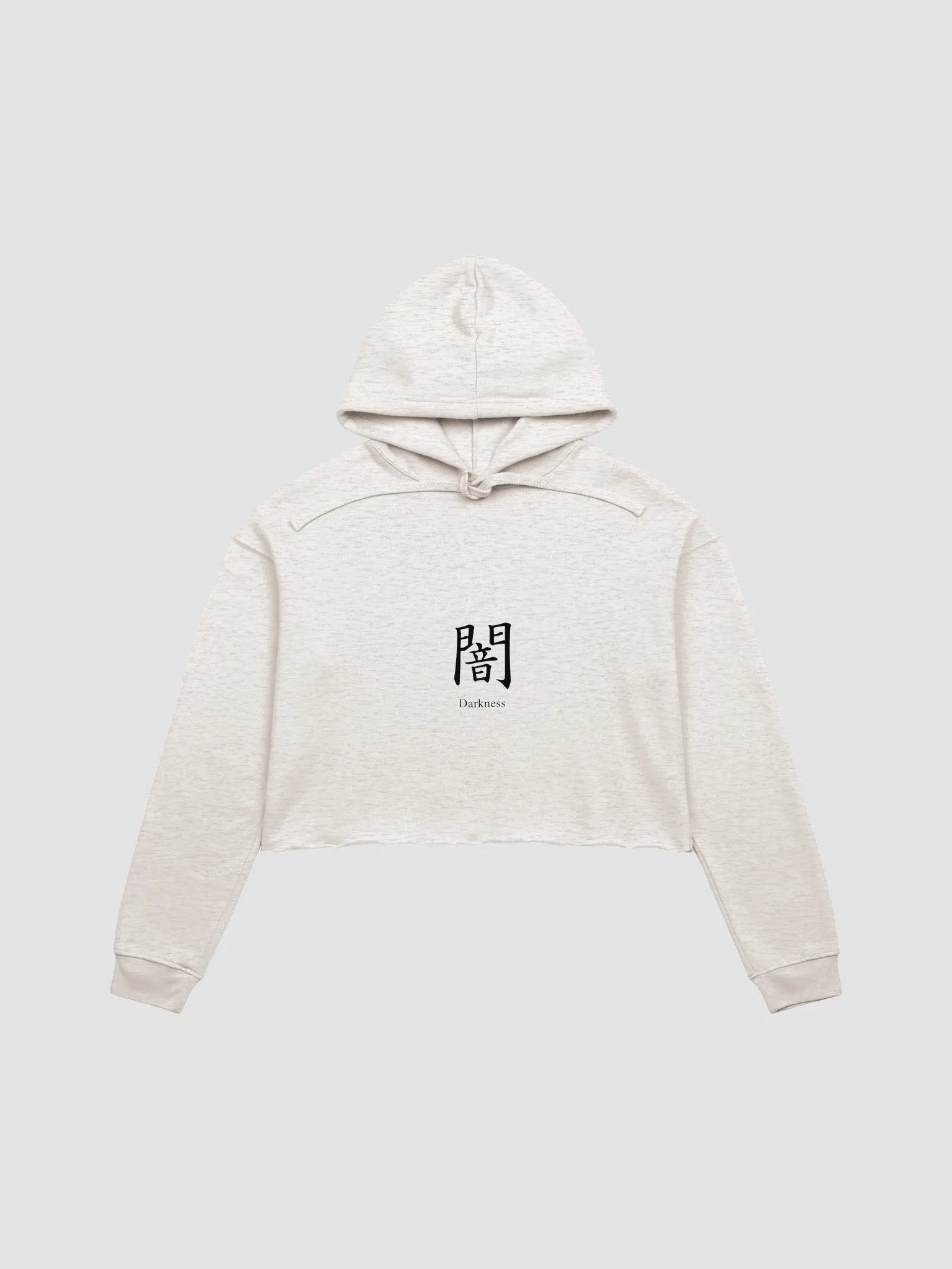 Asian Alphabet Sign BellaCrop Hoodie product image (3)