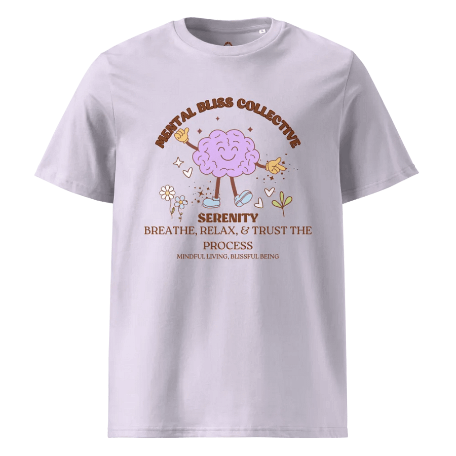 Serenity, Breathe, Relax, & Trust the Process Unisex Organic T-Shirt product image (25)