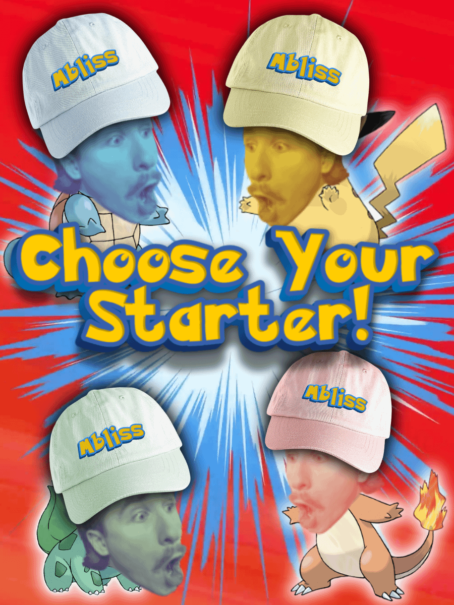 mblissmon logo - Choose Your Starter Edition embroidered hat product image (1)