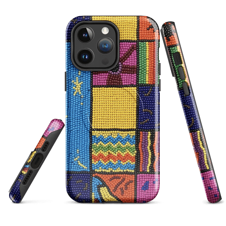 Geometric Mosaic MagSafe® Tough Case product image (4)
