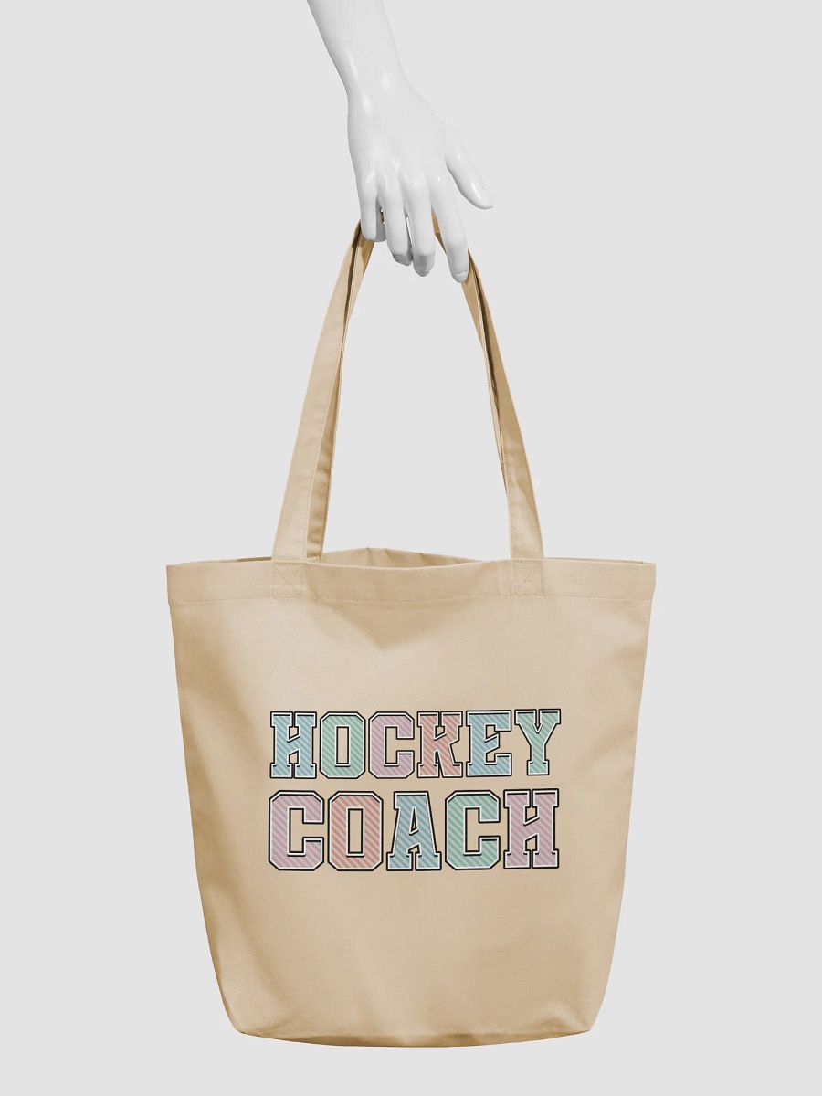 Hockey Coach Striped Tote Bag product image (6)