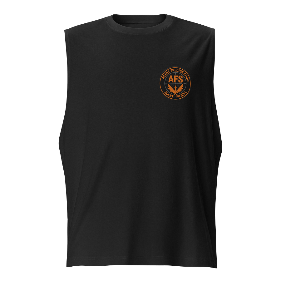 Agent Freddie Show logo tank product image (1)