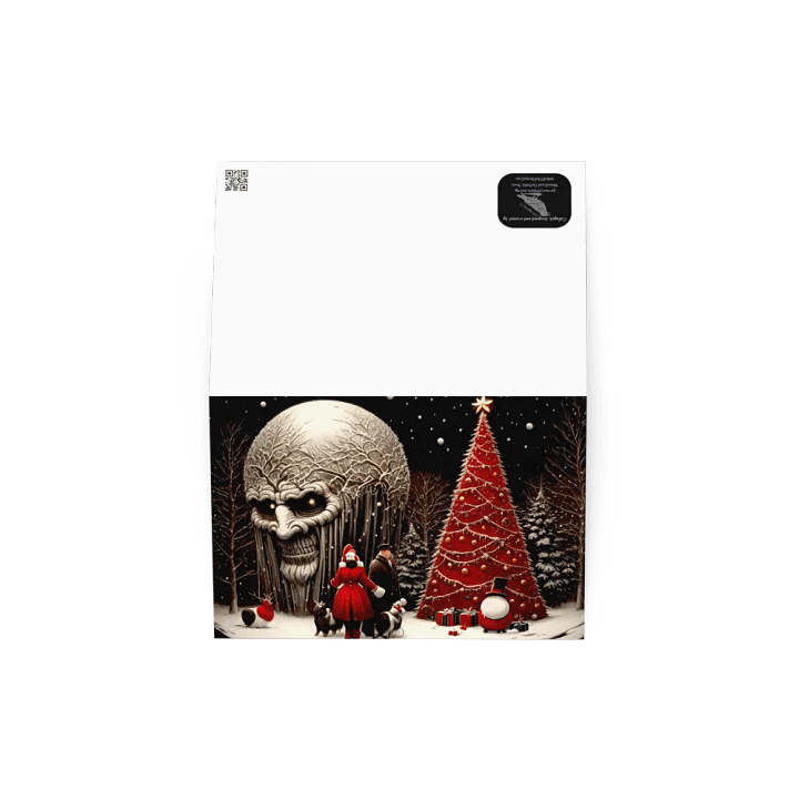 Skully Christmas, Winter Holiday Card product image (2)