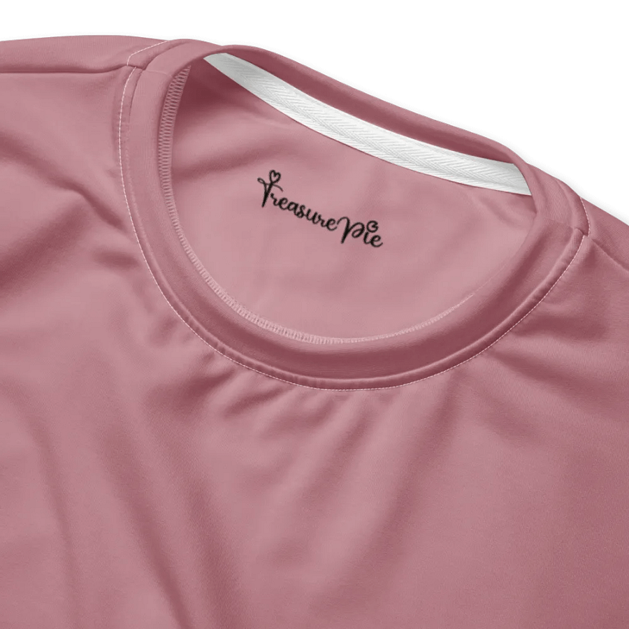 Plain Dusty Pink Soft Summer Unisex Recycled Polyester Heavyweight Premium Sweatshirt by Treasure Pie product image (4)