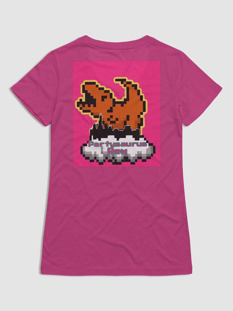 Ladies 8 bit Partysaurus Rex Tee product image (6)