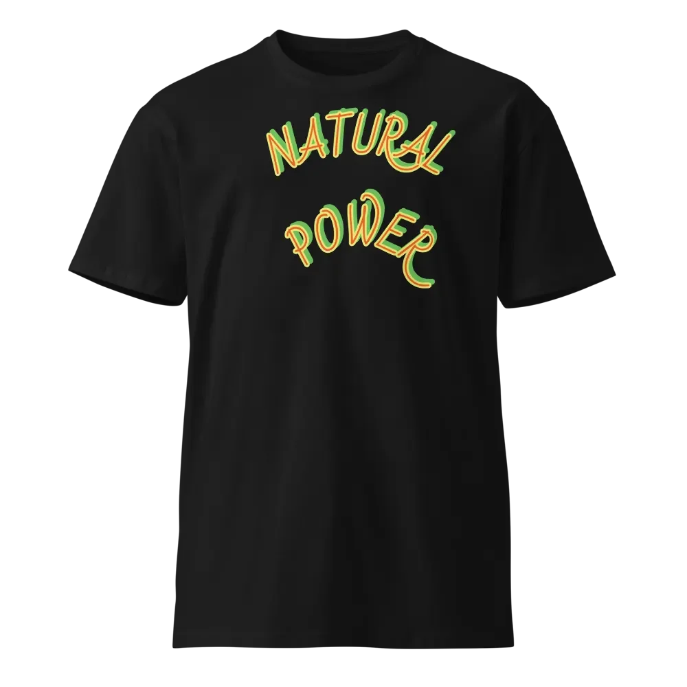 Natural Power Bold Unisex Tee product image (1)