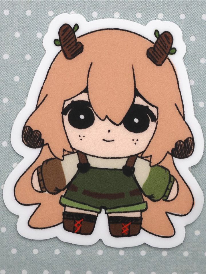Plush Cass Sticker product image (1)