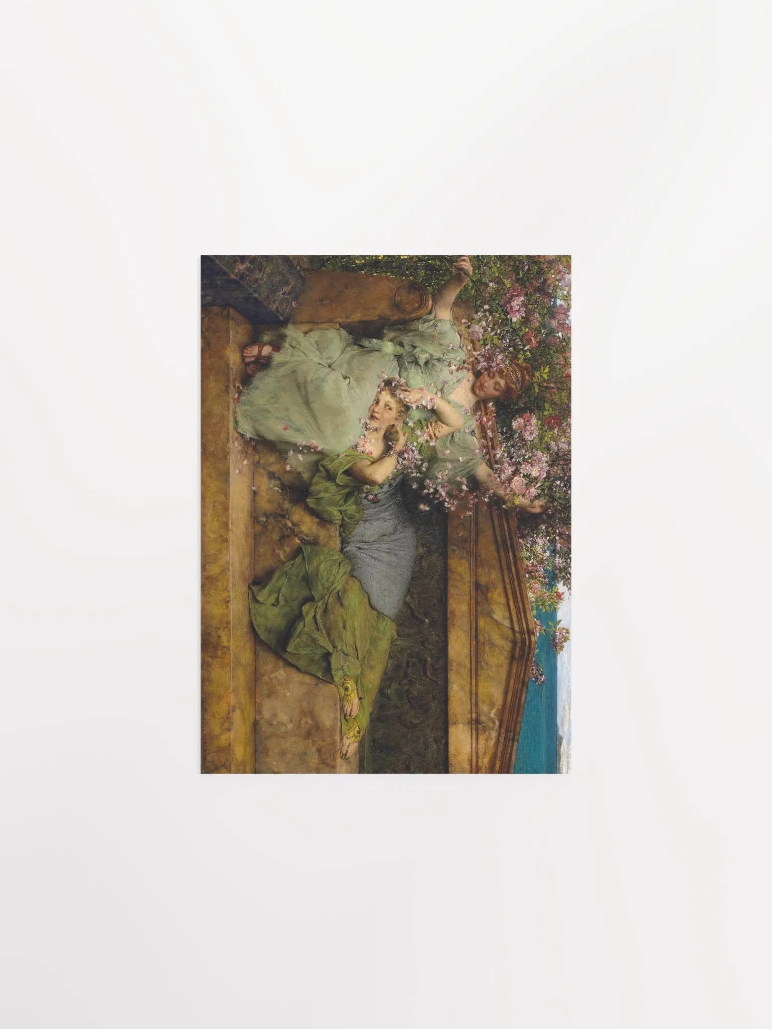 ''In a Rose Garden'' by Lawrence Alma-Tadema Poster product image (2)
