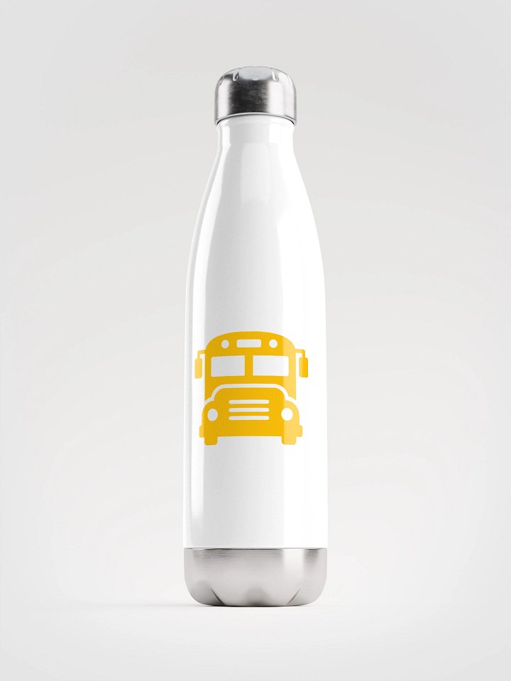 Yellow Bus Adventure Stainless Steel Water Bottle product image (2)