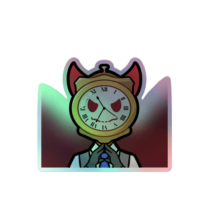 TimeEvil Holo Sticker product image (1)