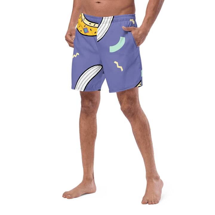 Peel and Play All-Over Print Swim Trunks product image (2)