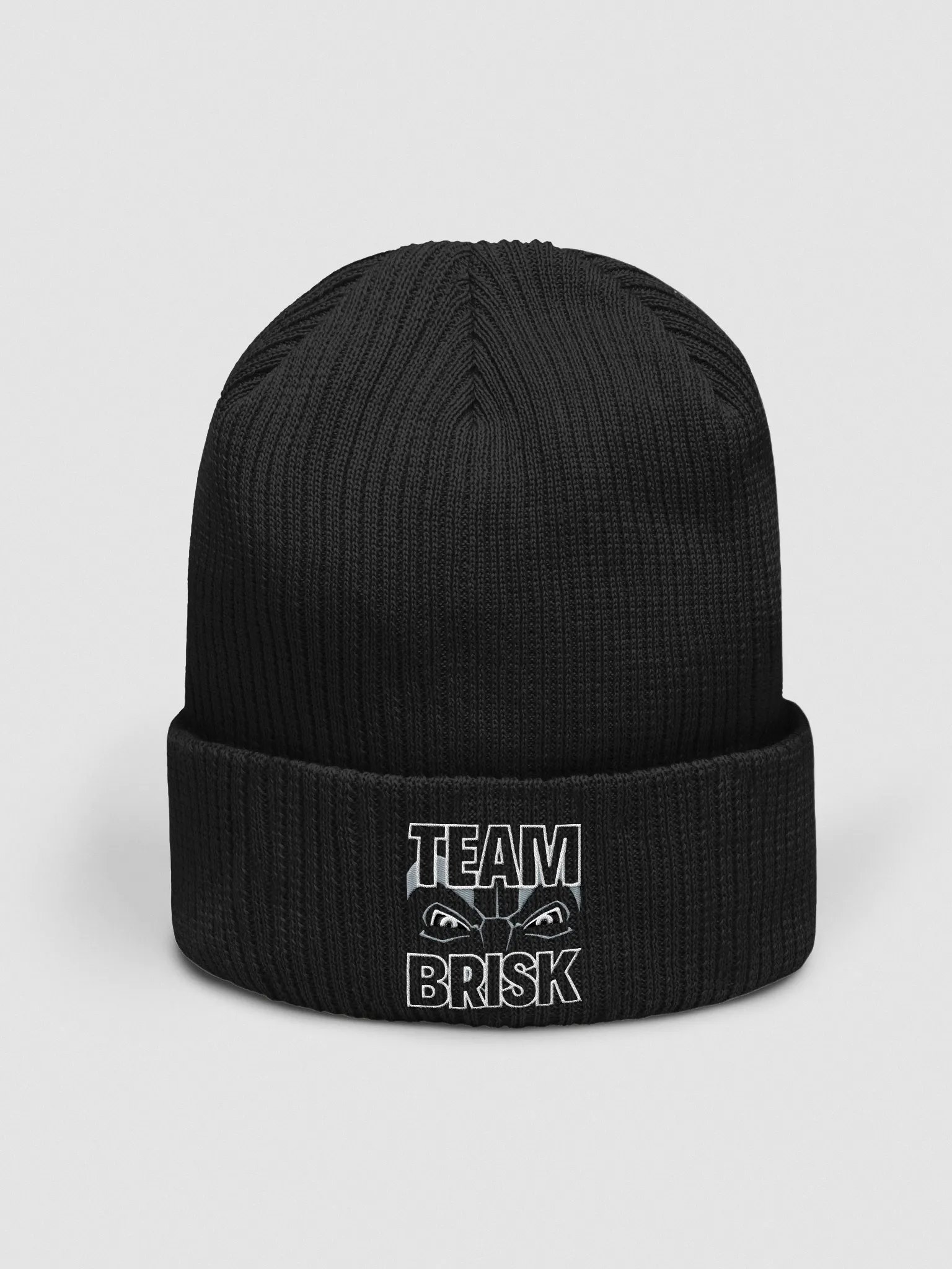 Team Brisk Organic Ribbed Beanie product image (1)