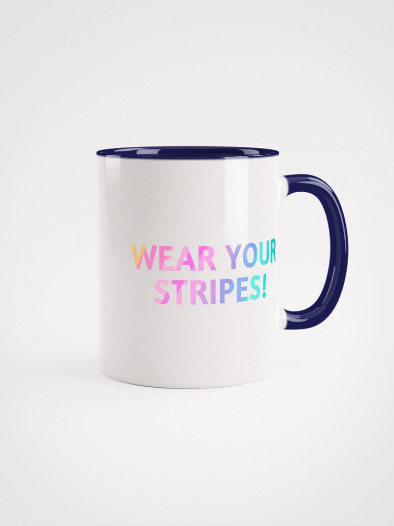 Wear Your Stripes Shiny Mug