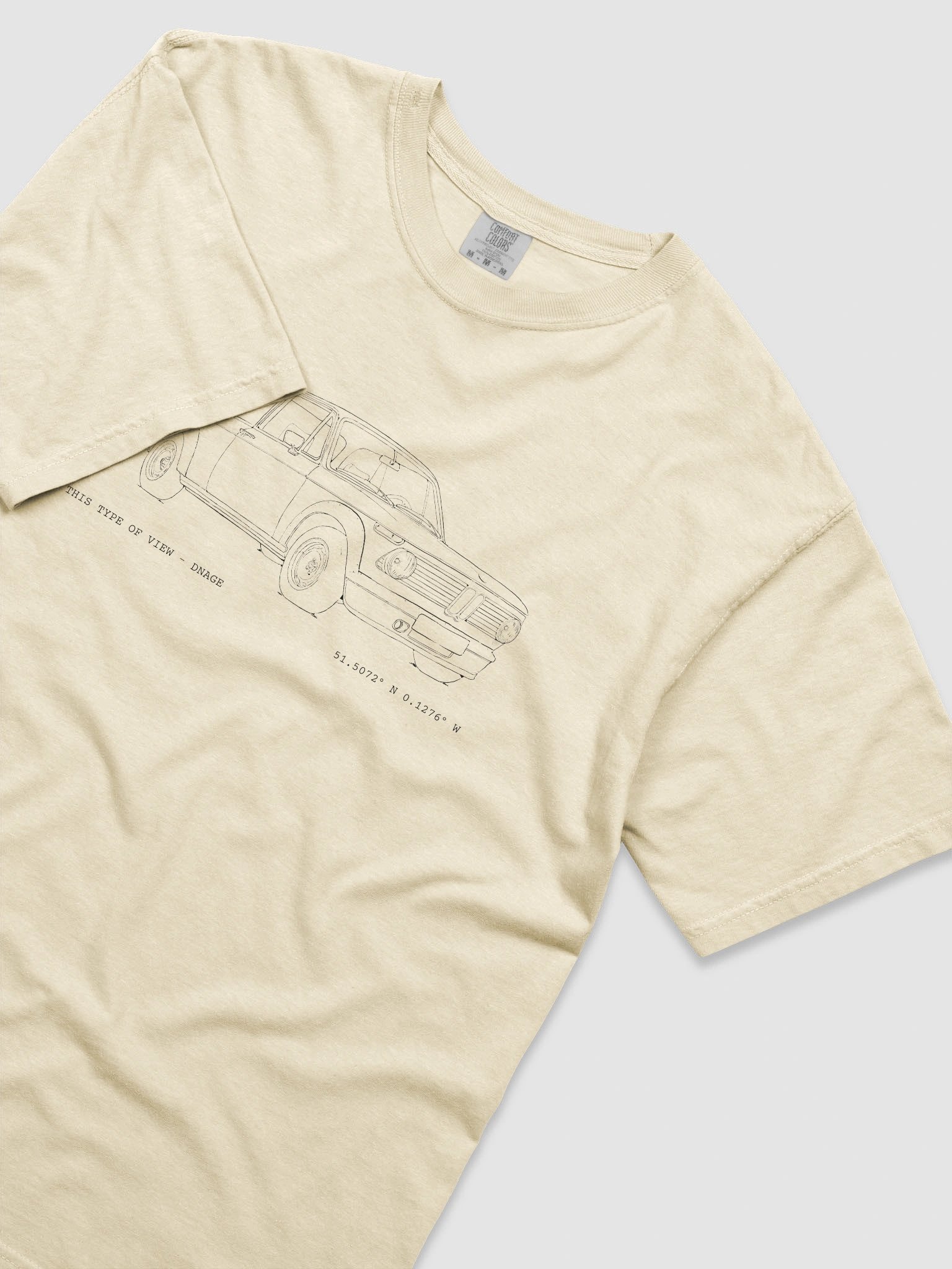 This Type of View T Shirt (White / Ivory) product image (9)