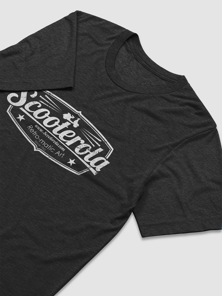 Scooterola Vintage White Shield Emblem Tee product image (2)